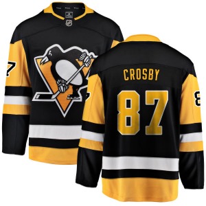 Sidney Crosby Pittsburgh Penguins Fanatics Branded Breakaway Home Jersey (Black)
