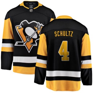 Justin Schultz Pittsburgh Penguins Fanatics Branded Youth Breakaway Home Jersey (Black)