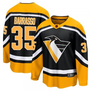 Tom Barrasso Pittsburgh Penguins Fanatics Branded Breakaway Special Edition 2.0 Jersey (Black)