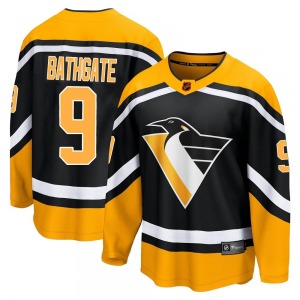 Andy Bathgate Pittsburgh Penguins Fanatics Branded Breakaway Special Edition 2.0 Jersey (Black)