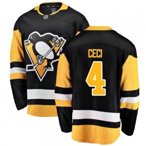 Cody Ceci Pittsburgh Penguins Fanatics Branded Breakaway Home Jersey (Black)