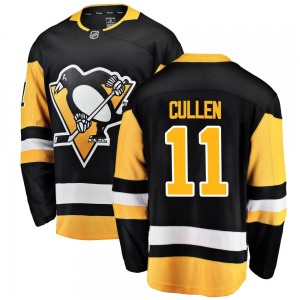 John Cullen Pittsburgh Penguins Fanatics Branded Breakaway Home Jersey (Black)