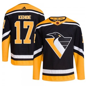Rick Kehoe Pittsburgh Penguins Adidas Youth Authentic Reverse Retro 2.0 Jersey (Black)