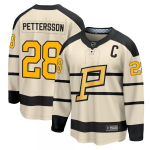 Marcus Pettersson Pittsburgh Penguins Fanatics Branded Youth 2023 Winter Classic Jersey (Cream)