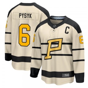 Mark Pysyk Pittsburgh Penguins Fanatics Branded Youth 2023 Winter Classic Jersey (Cream)