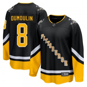 Brian Dumoulin Pittsburgh Penguins Fanatics Branded Premier 2021/22 Alternate Breakaway Player Jersey (Black)