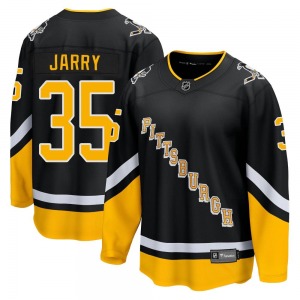 Tristan Jarry Pittsburgh Penguins Fanatics Branded Premier 2021/22 Alternate Breakaway Player Jersey (Black)