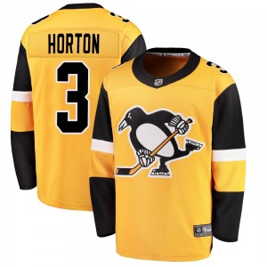Tim Horton Pittsburgh Penguins Fanatics Branded Youth Breakaway Alternate Jersey (Gold)
