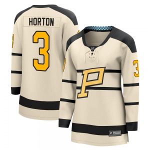 Tim Horton Pittsburgh Penguins Fanatics Branded Women's 2023 Winter Classic Jersey (Cream)