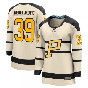 Alex Nedeljkovic Pittsburgh Penguins Fanatics Branded Women's 2023 Winter Classic Jersey (Cream)
