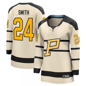 Ty Smith Pittsburgh Penguins Fanatics Branded Women's 2023 Winter Classic Jersey (Cream)