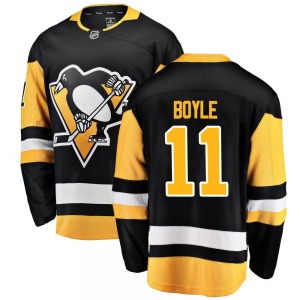 Brian Boyle Pittsburgh Penguins Fanatics Branded Youth Breakaway Home Jersey (Black)