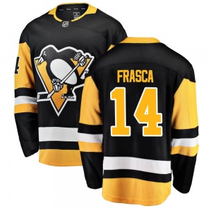 Jordan Frasca Pittsburgh Penguins Fanatics Branded Youth Breakaway Home Jersey (Black)