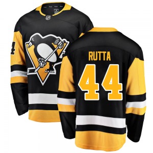 Jan Rutta Pittsburgh Penguins Fanatics Branded Youth Breakaway Home Jersey (Black)