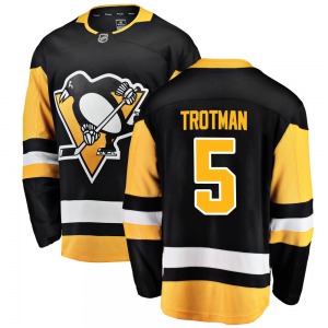 Zach Trotman Pittsburgh Penguins Fanatics Branded Youth Breakaway Home Jersey (Black)