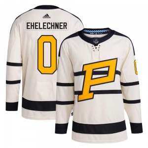 Patrick Ehelechner Pittsburgh Penguins Adidas Youth Authentic 2023 Winter Classic Jersey (Cream)