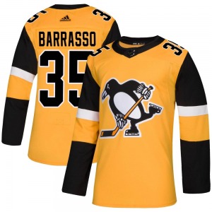Tom Barrasso Pittsburgh Penguins Adidas Youth Authentic Alternate Jersey (Gold)