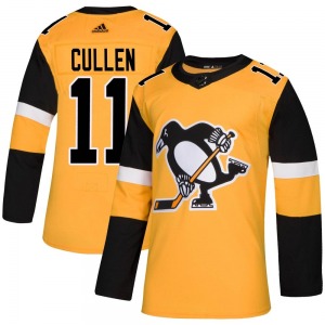 John Cullen Pittsburgh Penguins Adidas Youth Authentic Alternate Jersey (Gold)