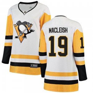 Rick Macleish Pittsburgh Penguins Fanatics Branded Women's Breakaway Away Jersey (White)
