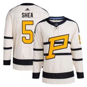 Ryan Shea Pittsburgh Penguins Adidas Authentic 2023 Winter Classic Jersey (Cream)