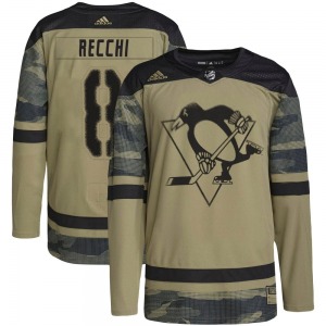 Mark Recchi Pittsburgh Penguins Adidas Authentic Military Appreciation Practice Jersey (Camo)