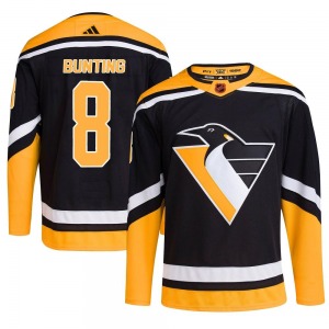 Michael Bunting Pittsburgh Penguins Adidas Authentic Reverse Retro 2.0 Jersey (Black)