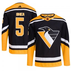 Ryan Shea Pittsburgh Penguins Adidas Authentic Reverse Retro 2.0 Jersey (Black)
