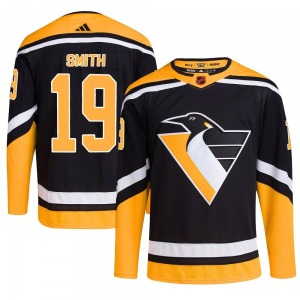 Reilly Smith Pittsburgh Penguins Adidas Authentic Reverse Retro 2.0 Jersey (Black)
