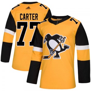 Jeff Carter Pittsburgh Penguins Adidas Authentic Alternate Jersey (Gold)