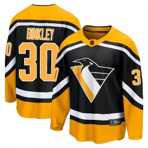 Les Binkley Pittsburgh Penguins Fanatics Branded Youth Breakaway Special Edition 2.0 Jersey (Black)