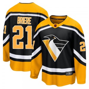 Michel Briere Pittsburgh Penguins Fanatics Branded Youth Breakaway Special Edition 2.0 Jersey (Black)