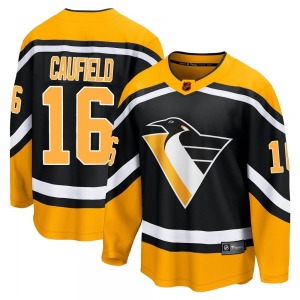 Jay Caufield Pittsburgh Penguins Fanatics Branded Youth Breakaway Special Edition 2.0 Jersey (Black)