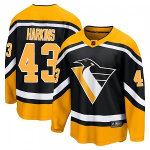 Jansen Harkins Pittsburgh Penguins Fanatics Branded Youth Breakaway Special Edition 2.0 Jersey (Black)