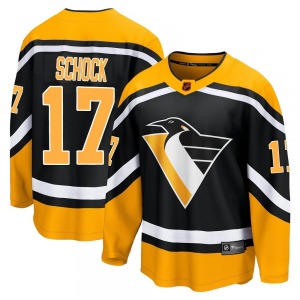 Ron Schock Pittsburgh Penguins Fanatics Branded Youth Breakaway Special Edition 2.0 Jersey (Black)
