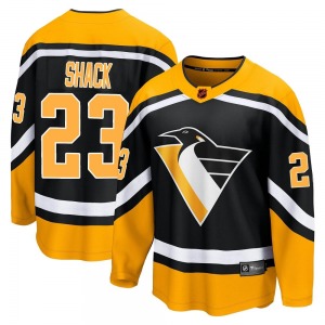 Eddie Shack Pittsburgh Penguins Fanatics Branded Youth Breakaway Special Edition 2.0 Jersey (Black)