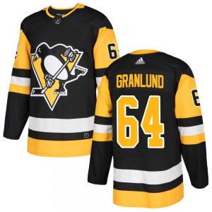 Mikael Granlund Pittsburgh Penguins Adidas Authentic Home Jersey (Black)