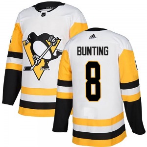 Michael Bunting Pittsburgh Penguins Adidas Authentic Away Jersey (White)