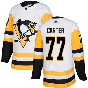 Jeff Carter Pittsburgh Penguins Adidas Authentic Away Jersey (White)