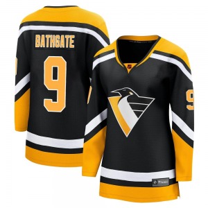 Andy Bathgate Pittsburgh Penguins Fanatics Branded Women's Breakaway Special Edition 2.0 Jersey (Black)