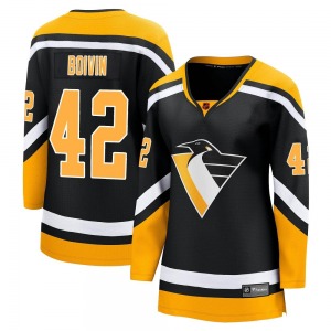 Leo Boivin Pittsburgh Penguins Fanatics Branded Women's Breakaway Special Edition 2.0 Jersey (Black)