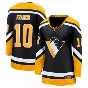 Ron Francis Pittsburgh Penguins Fanatics Branded Women's Breakaway Special Edition 2.0 Jersey (Black)