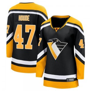 Samuel Houde Pittsburgh Penguins Fanatics Branded Women's Breakaway Special Edition 2.0 Jersey (Black)