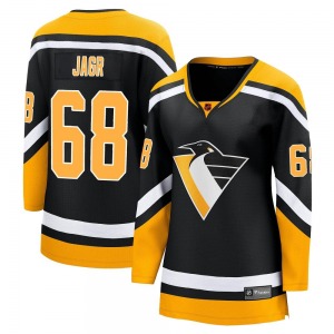 Jaromir Jagr Pittsburgh Penguins Fanatics Branded Women's Breakaway Special Edition 2.0 Jersey (Black)
