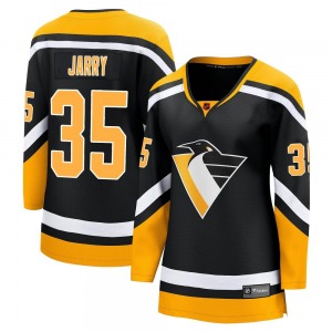 Tristan Jarry Pittsburgh Penguins Fanatics Branded Women's Breakaway Special Edition 2.0 Jersey (Black)