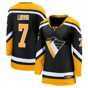 John Ludvig Pittsburgh Penguins Fanatics Branded Women's Breakaway Special Edition 2.0 Jersey (Black)