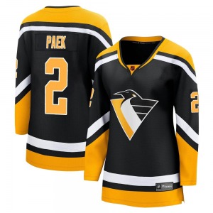 Jim Paek Pittsburgh Penguins Fanatics Branded Women's Breakaway Special Edition 2.0 Jersey (Black)