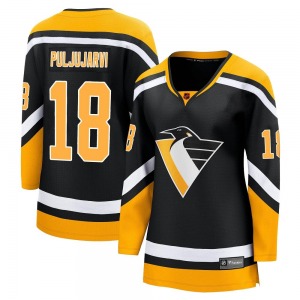 Jesse Puljujarvi Pittsburgh Penguins Fanatics Branded Women's Breakaway Special Edition 2.0 Jersey (Black)