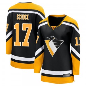 Ron Schock Pittsburgh Penguins Fanatics Branded Women's Breakaway Special Edition 2.0 Jersey (Black)