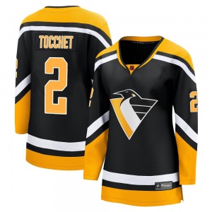 Rick Tocchet Pittsburgh Penguins Fanatics Branded Women's Breakaway Special Edition 2.0 Jersey (Black)