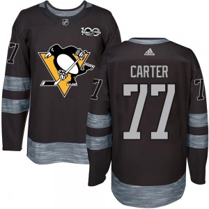 Jeff Carter Pittsburgh Penguins Authentic 1917-2017 100th Anniversary Jersey (Black)